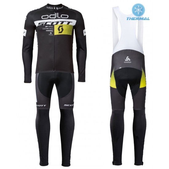 2016 Scott ODLO Team Schwarz thermisch Fahrradbekleidung Satz Radtrikot Langarm+Lang Trägerhose Radtrikot Kaufen 2016 Scott ODLO Team Schwarz thermisch Fahrradbekleidung Satz Radtrikot Langarm+Lang Trägerhose Radtrikot Kaufen