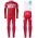 2016 Scott ODLO Team Rot thermisch Fahrradbekleidung Satz Radtrikot Langarm+Lang Trägerhose Radtrikot Kaufen