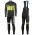 2016 Scott Team Schwarz-Gelb thermisch Fahrradbekleidung Satz Radtrikot Langarm+Lang Trägerhose Radtrikot Kaufen