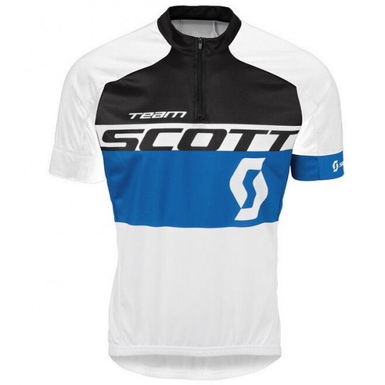 2016 Scott schwarz blau Radtrikot Kurzarm Radtrikot Kaufen