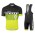 2016 Scott schwarz Grün gelb Fahrradbekleidung Satz Fahrradtrikot Kurzarm Trikot und Kurz Trägerhose Radtrikot Kaufen