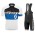 2016 Scott schwarz blau Fahrradbekleidung Satz Fahrradtrikot Kurzarm Trikot und Kurz Trägerhose Radtrikot Kaufen