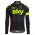 2016 Sky Team Fluo Ausgabe Radtrikot Langarm Radtrikot Kaufen