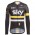 2016 Team Sky IV Schwarz-Gelb Radtrikot Langarm Radtrikot Kaufen