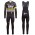 2016 Team Sky IV Schwarz-Gelb Fahrradbekleidung Satz Radtrikot Langarm+Lang Trägerhose Radtrikot Kaufen