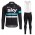 2016 Sky Fahrradbekleidung Radtrikot Satz Langarm und Lange Trägerhose Radtrikot Kaufen