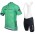 2016 Strava Grün Fahrradbekleidung Satz Fahrradtrikot Kurzarm Trikot und Kurz Trägerhose Radtrikot Kaufen