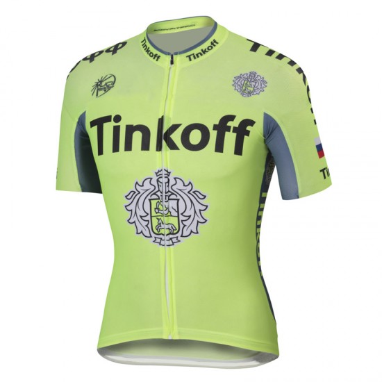 2016 Tinkoff Saxo Bank Fluo Light Green Radtrikot Kurzarm Radtrikot Kaufen 2016 Tinkoff Saxo Bank Fluo Light Green Radtrikot Kurzarm Radtrikot Kaufen