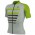 2017 Ale PRR 2.0 Piuma Radtrikot Kurzarm Grau Grün Radtrikot Kaufen