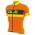 2017 Ale Graphics PRR Bermuda Radtrikot Kurzarm Orange Fluo Radtrikot Kaufen