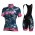 2017 Damen Ale Graphics PRR Camo Blau-Rose Fahrradbekleidung Satz Radtrikot Kurzarm+Kurz Trägerhose Radtrikot Kaufen