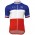 FDJ Pro Team 2017 Tenue Championnat Francais Radtrikot Kurzarm Radtrikot Kaufen