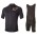 2017 Team FOX Homme Schwarz Gold Fahrradbekleidung Satz Radtrikot Kurzarm+Kurz Trägerhose Radtrikot Kaufen