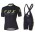 2017 Team FOX Damen Schwarz Gelb Fahrradbekleidung Satz Radtrikot Kurzarm+Kurz Trägerhose Radtrikot Kaufen