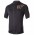 2017 Team FOX Homme Schwarz Gold Radtrikot Kurzarm Radtrikot Kaufen
