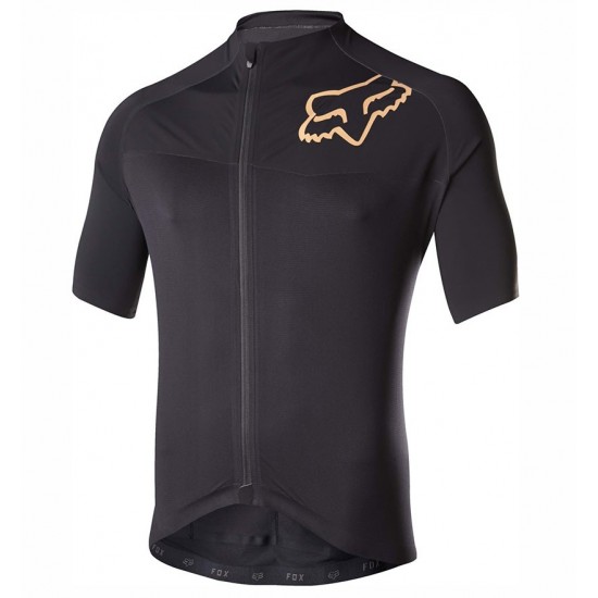2017 Team FOX Homme Schwarz Gold Radtrikot Kurzarm Radtrikot Kaufen 2017 Team FOX Homme Schwarz Gold Radtrikot Kurzarm Radtrikot Kaufen