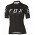 2017 Team FOX Damen Schwarz Weiß Radtrikot Kurzarm Radtrikot Kaufen
