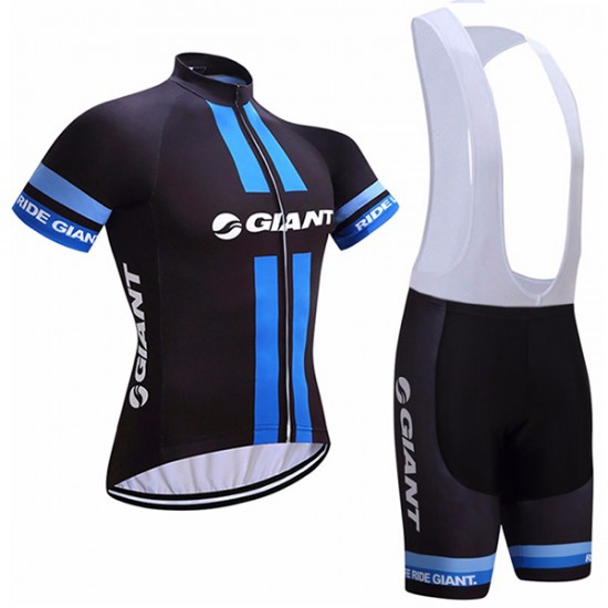 2017 Giant Fahrradbekleidung Satz Radtrikot Kurzarm+Kurz Trägerhose Schwarz Radtrikot Kaufen 2017 Giant Fahrradbekleidung Satz Radtrikot Kurzarm+Kurz Trägerhose Schwarz Radtrikot Kaufen
