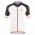 2017 Giordana Silber Line Weiß-Noir-orange Radtrikot Kurzarm Radtrikot Kaufen