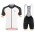2017 Giordana Silber Line Weiß-Noir-orange Fahrradbekleidung Satz Radtrikot Kurzarm+Kurz Trägerhose Radtrikot Kaufen