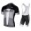 2017 Nalini PRO Artico Schwarz-Gris Fahrradbekleidung Satz Radtrikot Kurzarm+Kurz Trägerhose Radtrikot Kaufen