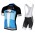 2017 Nalini PRO Artico Schwarz-Blau Fahrradbekleidung Satz Radtrikot Kurzarm+Kurz Trägerhose Radtrikot Kaufen