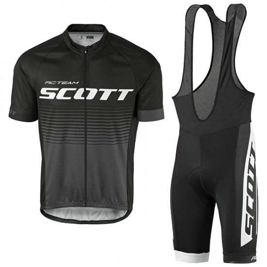 2017 Scott Rc Schwarz Grau Fahrradbekleidung Satz Radtrikot Kurzarm+Kurz Trägerhose Radtrikot Kaufen 2017 Scott Rc Schwarz Grau Fahrradbekleidung Satz Radtrikot Kurzarm+Kurz Trägerhose Radtrikot Kaufen