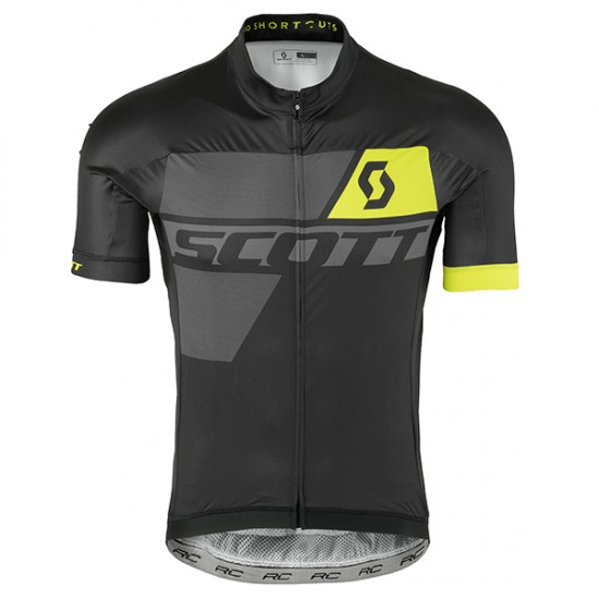 2017 Scott Schwarz Gelb Radtrikot Kurzarm Radtrikot Kaufen 2017 Scott Schwarz Gelb Radtrikot Kurzarm Radtrikot Kaufen