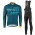 2017 Scott Rc Blau Fahrradbekleidung Satz Radtrikot Langarm+Lang Trägerhose Radtrikot Kaufen