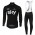 Sky Pro Schwarz 2017 Gabba Fahrradbekleidung Satz Radtrikot Langarm+Lang Trägerhose Radtrikot Kaufen