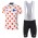 2017 Tour de France Polka Dot Fahrradbekleidung Satz Radtrikot Kurzarm+Kurz Trägerhose Radtrikot Kaufen
