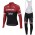 Trek Segafredo Pro 2017 Rot Fahrradbekleidung Satz Radtrikot Langarm+Lang Trägerhose Radtrikot Kaufen